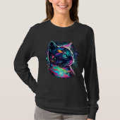 Astro Rainbow Cat T-shirt (Voorkant)