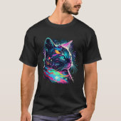 Astro Rainbow Cat T-shirt (Voorkant)