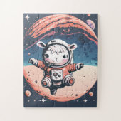 Astro Sheep Legpuzzel (Verticaal)