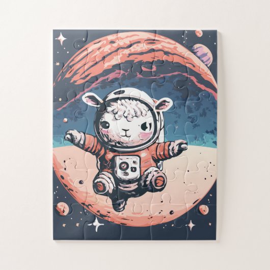 Astro Sheep Legpuzzel (Verticaal)