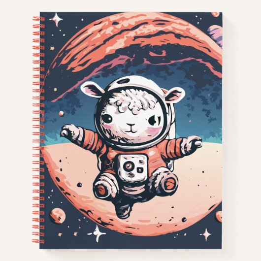 Astro Sheep Notitieboek (Voorkant)
