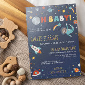 Astro Sloth - Oh Baby! Baby shower ruimte Kaart