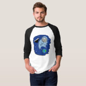 Astro-Tardigrade Mannen T-shirt (Voorkant volledig)