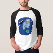 Astro-Tardigrade Mannen T-shirt (Voorkant)