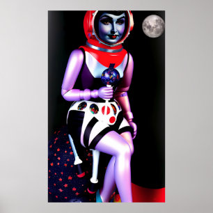 Astro-Tart van mijn pijnlijke hart - Ken Gage Art Poster