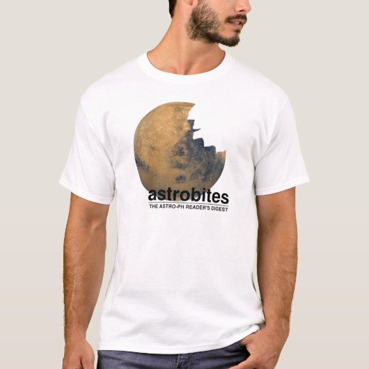Astrobites apparel t-shirt (Voorkant)