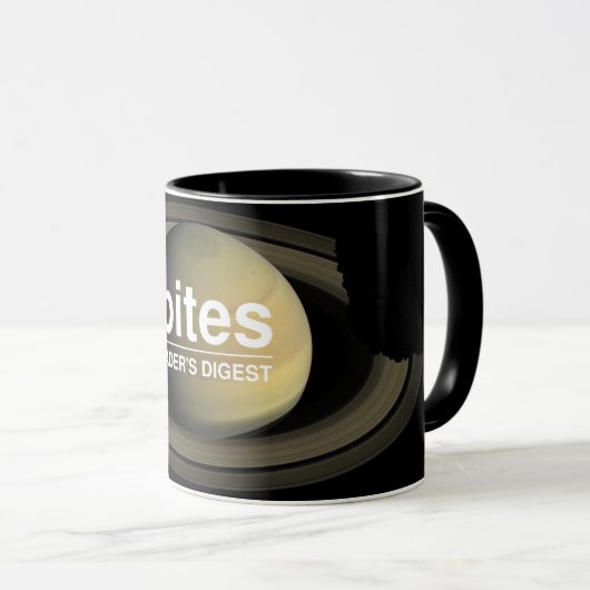 Astrobites Mok - Saturnus (donkere achtergrond) (Voorkant rechts)