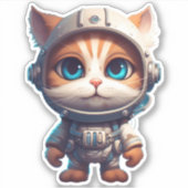Astrocat Sticker (Voorkant)
