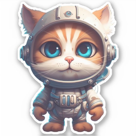 Astrocat Sticker (Voorkant)