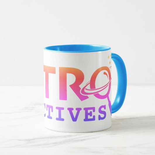 AstroDetectives Zuur Logo Mok (Voorkant rechts)