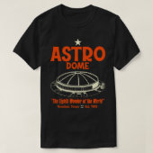 Astrodome Oud Baseball Stadium T-shirt (Design voorkant)