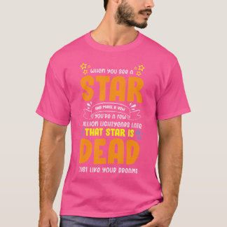 Astrofotografie Astronomie Fotograaf T-shirt Dead