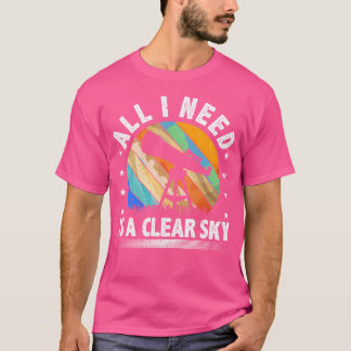 Astrofotografie ontwerp voor ruimteastronomie t-shirt