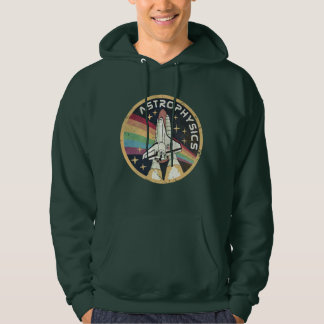 Astrofysica Vintage Embleem V02 Hoodie