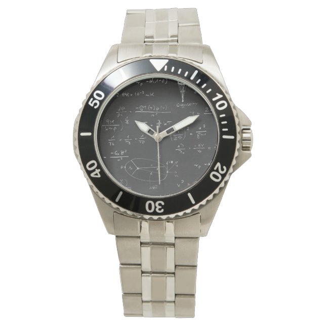 Astrofysicadiagrammen en -formules horloge (Voorkant)