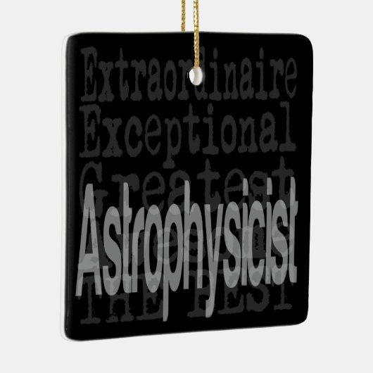 Astrofysicus extraordinaire keramisch ornament (Rechts)