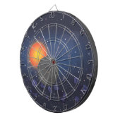 Astroïden Dartbord (Voorkant Rechts)