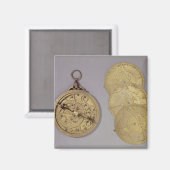 Astrolabe, 1216 magneet (Voorkant / Achterkant)