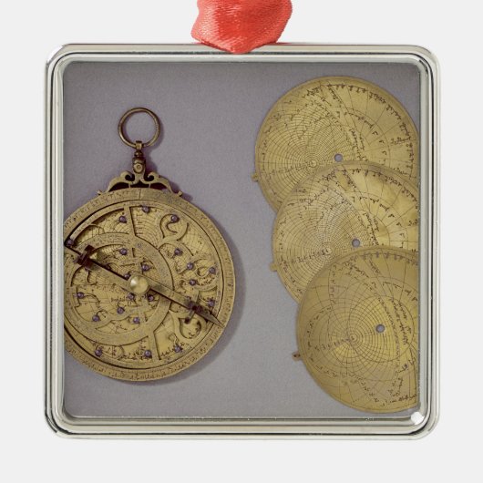 Astrolabe, 1216 metalen ornament (Voorkant)
