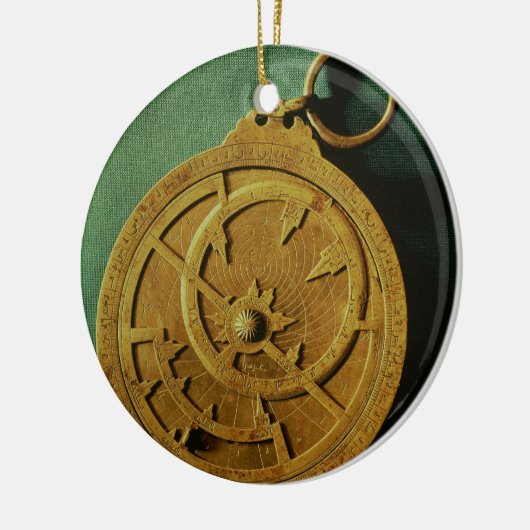 Astrolabe (koper) keramisch ornament (Links)