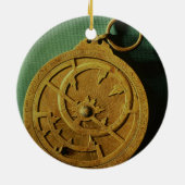 Astrolabe (koper) keramisch ornament (Achterkant)