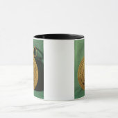 Astrolabe (koper) mok (Midden)