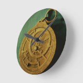 Astrolabe (koper) ronde klok (Hoek)