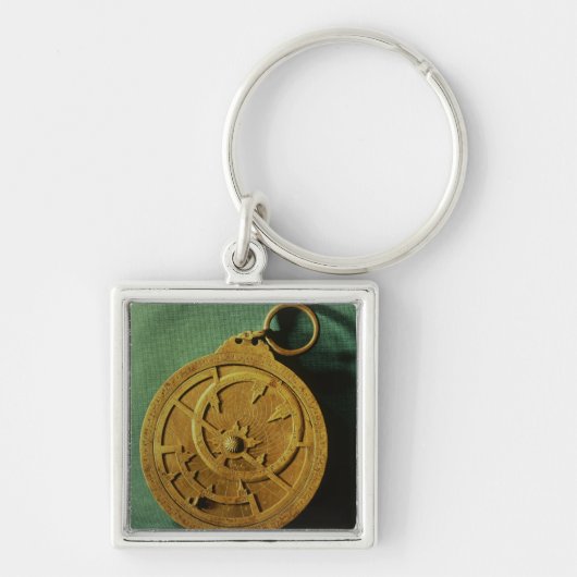 Astrolabe (koper) sleutelhanger (Voorkant)