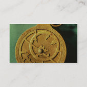 Astrolabe (koper) visitekaartje (Achterkant)
