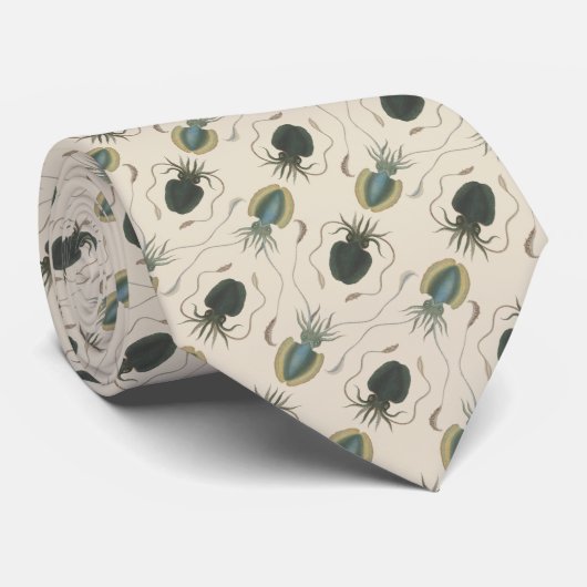 Astrolabe Molluscs (groen) Stropdas (Opgerold)