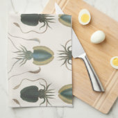 Astrolabe Molluscs (groen) Theedoek (Quarter Fold)