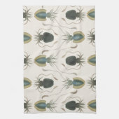 Astrolabe Molluscs (groen) Theedoek (Verticaal)