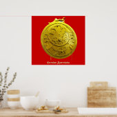 Astrolabe Poster (Keuken)