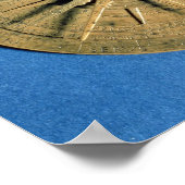 Astrolabe voor de berekening van horoscopen, Europ Poster (Hoek)