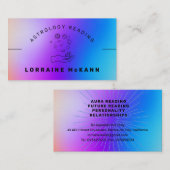 ASTROLOGER Astrology Reading AURA Visitekaartje (Voorkant / Achterkant)