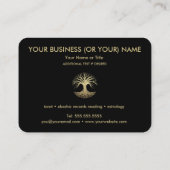 Astrologer-Visitekaartje van Life Tarot Reader Visitekaartje (Achterkant)