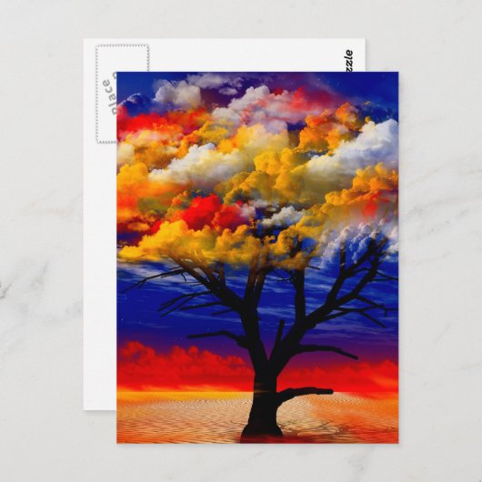 Astrologie 2012 sterrenbeelden briefkaart (Voorkant / Achterkant)