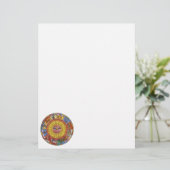  Astrologie, Antiek hemelse Zodiac Wheel (Staand voorkant)