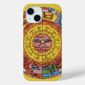 Astrologie, Antiek hemelse Zodiac Wheel Case-Mate iPhone Case (Achterkant)