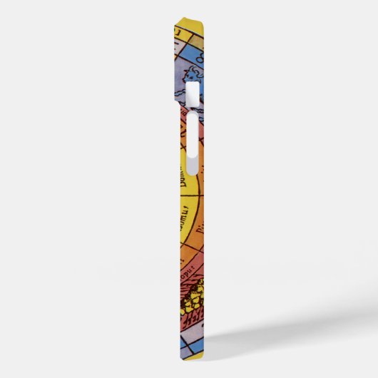 Astrologie, Antiek hemelse Zodiac Wheel Case-Mate iPhone Case (Achterkant / Links)