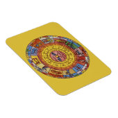  Astrologie, Antiek hemelse Zodiac Wheel Magneet (Rechterzijde)