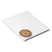  Astrologie, Antiek hemelse Zodiac Wheel Notitieblok (Schuin)