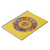 Astrologie, Antiek hemelse Zodiac Wheel Notitieboek (Linkerzijde)