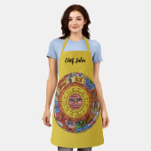  Astrologie, Antiek hemelse Zodiac Wheel Schort (Gedragen)