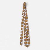  Astrologie, Antiek hemelse Zodiac Wheel Stropdas (Achterkant)