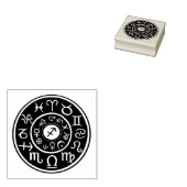 Astrologie Boogschutter Dierenriem ontwerp rubbere Rubberstempel (Gestempeld)