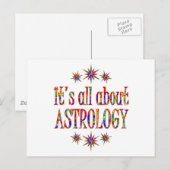 ASTROLOGIE BRIEFKAART (Voorkant / Achterkant)