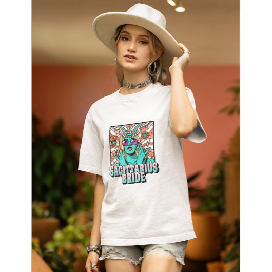 Astrologie Bruiloft Boogschutter T-shirt