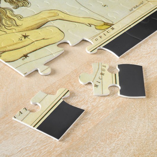  astrologie Capricorn Constellation Zodiac Legpuzzel (Zijkant)