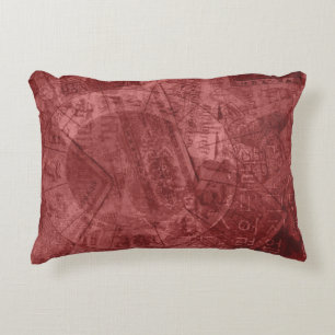 Astrologie, Chinese Zodiac - aangepaste stof (kuss Decoratief Kussen